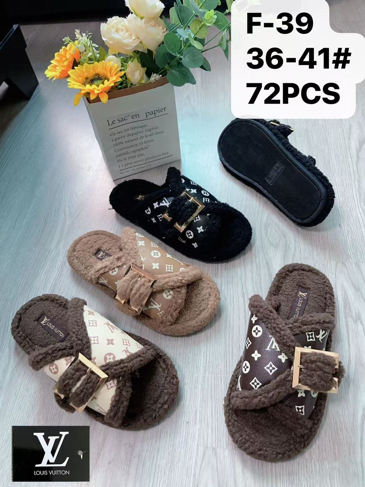 фото зимние женские домашние тапочки оптом