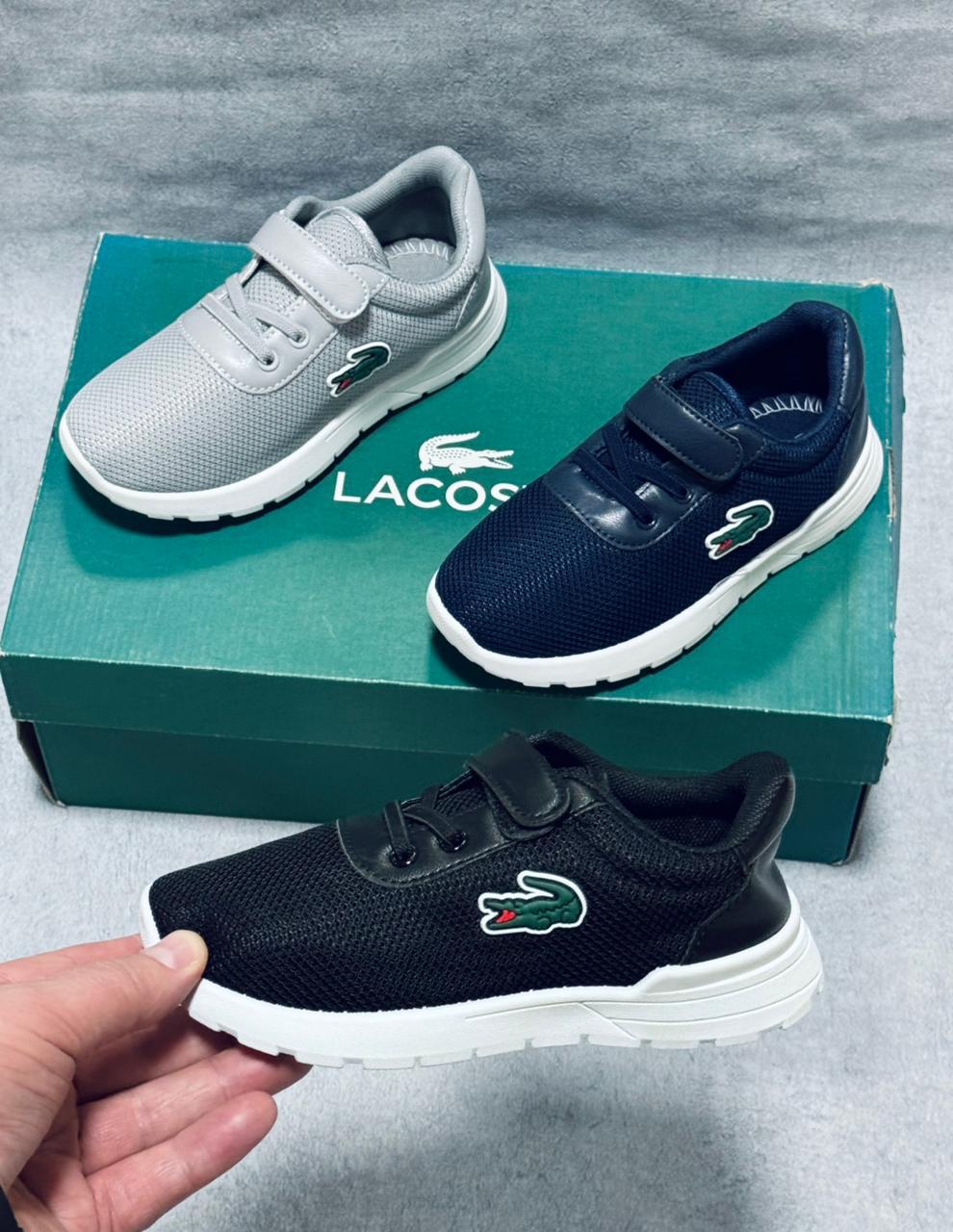 фото детские кроссовки lacoste 568786 оптом