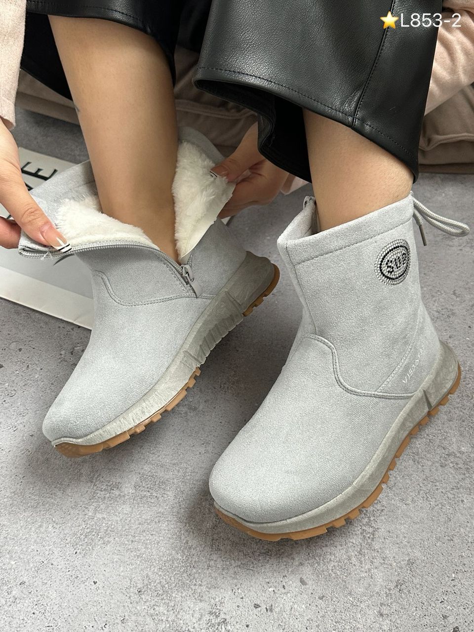 фото зимние женские ботинки оптом от производителя