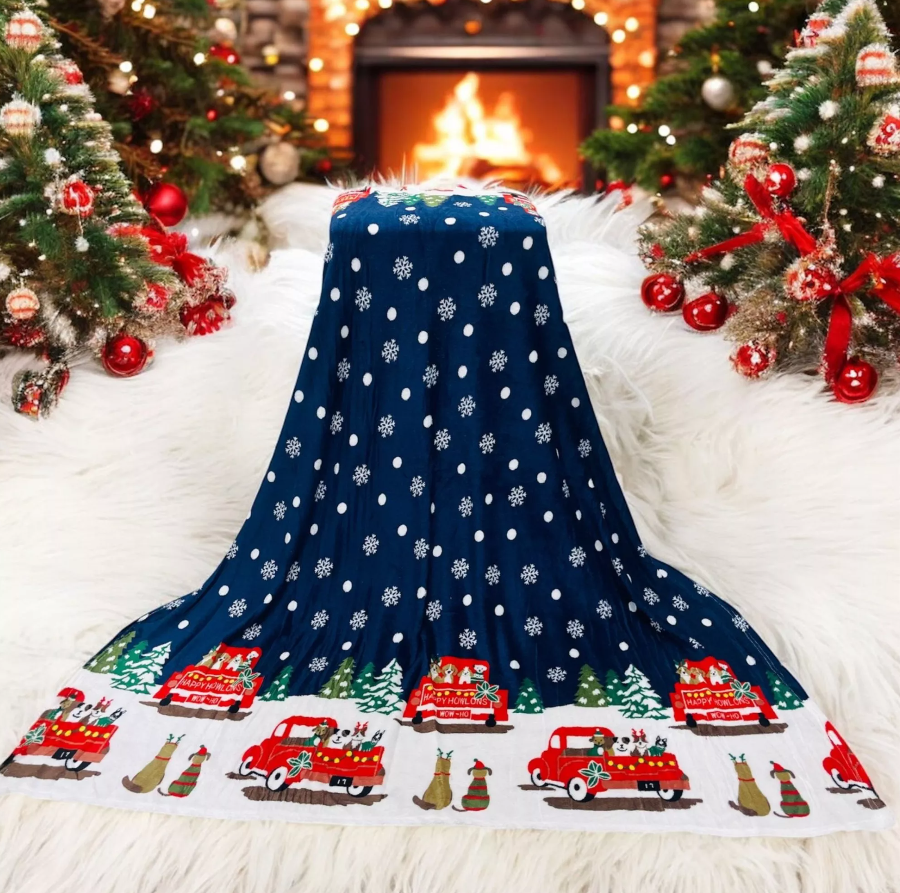 картинка Новогодняя простынь 180-200 от магазина Одежда+