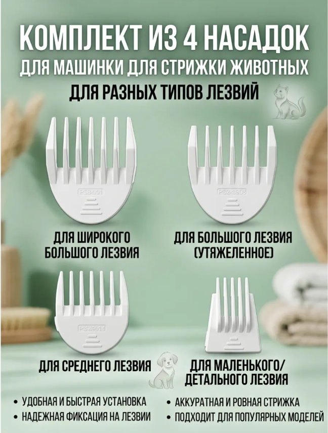 картинка Набор для стрижки и ухода за животными от магазина Одежда+