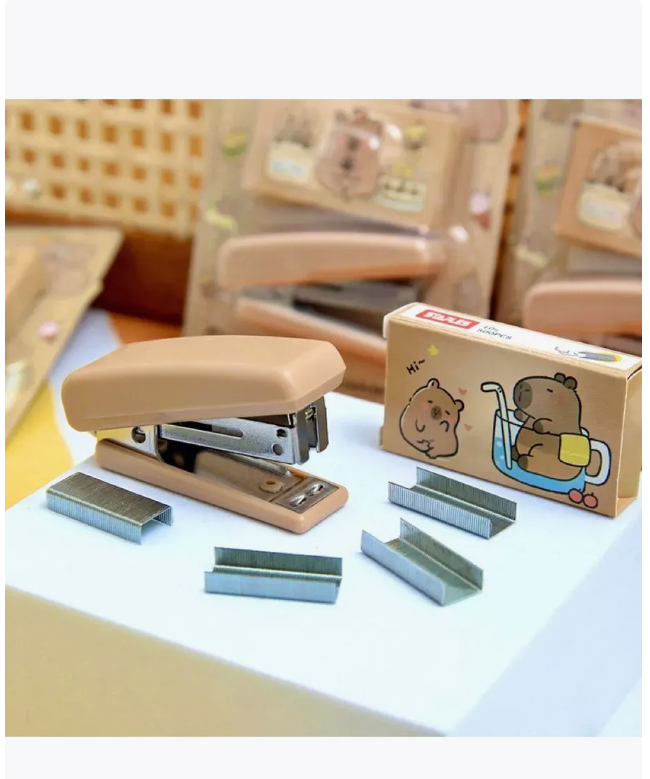 картинка Мини степлер канцелярский от магазина Одежда+