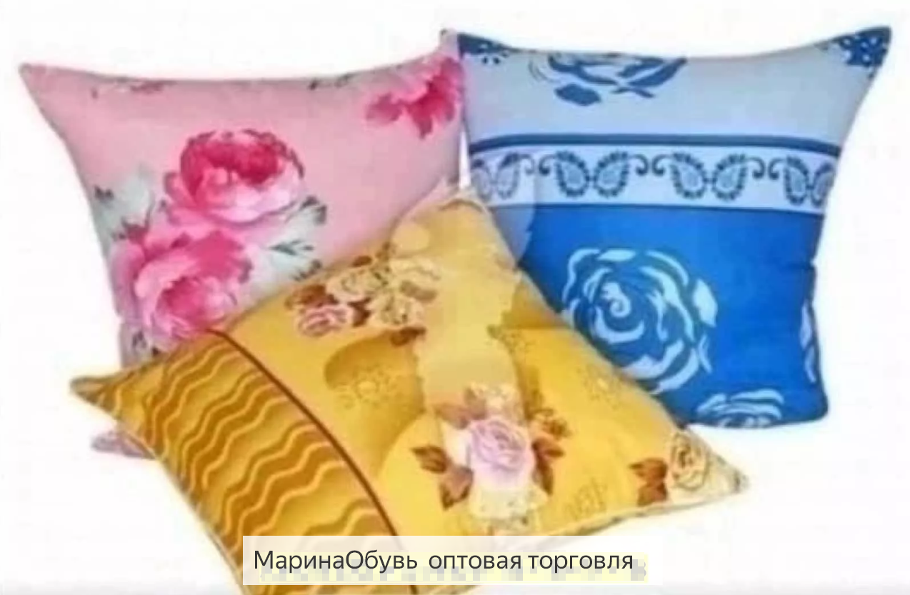 фото подушка 50*50см  без выбора оптом