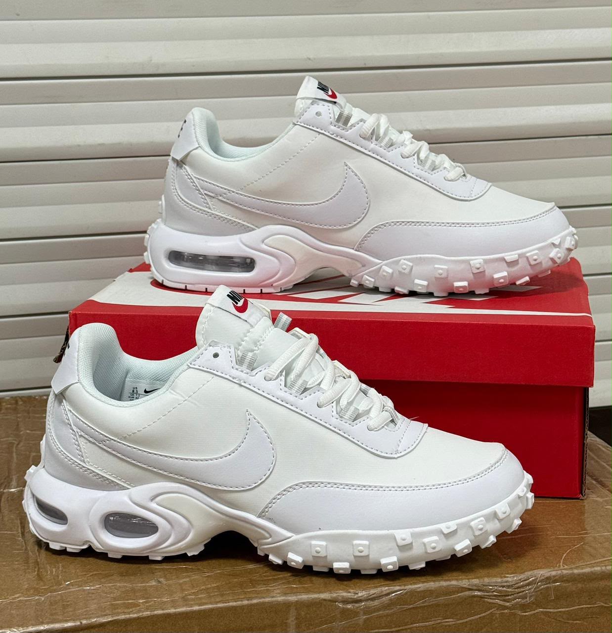 фото Мужские белые кроссовки Nike 459264 оптом с доставкой