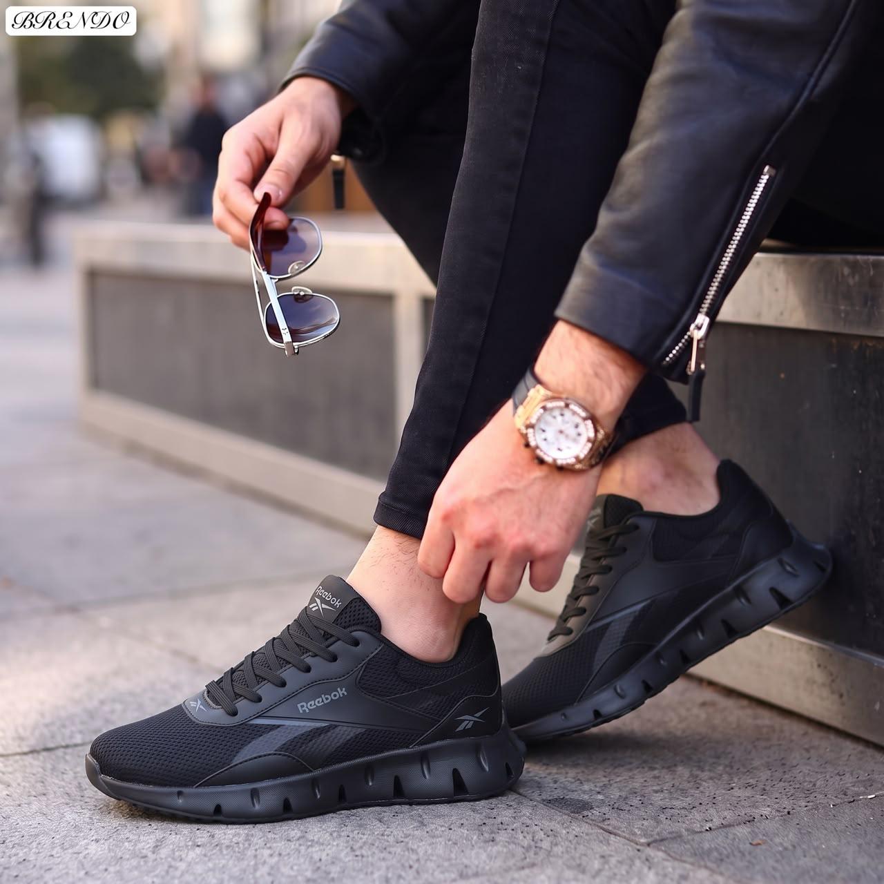 фото мужские осенние кроссовки reebok 863652 оптом