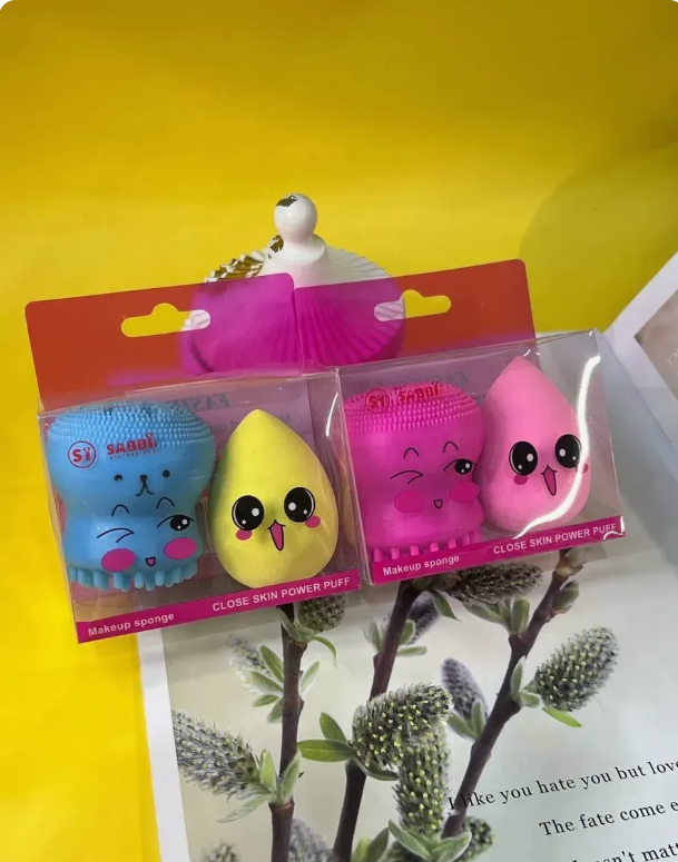 картинка Набор косметических спонжей 2 в 1 от магазина Одежда+