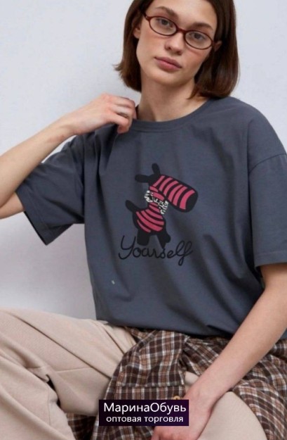 картинка Футболка оверсайз от магазина Одежда+