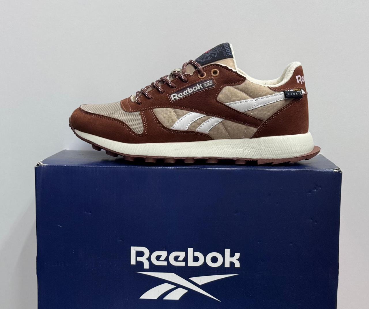 фото Мужские серые кроссовки Reebok 161414 оптом на лето для мужчин
