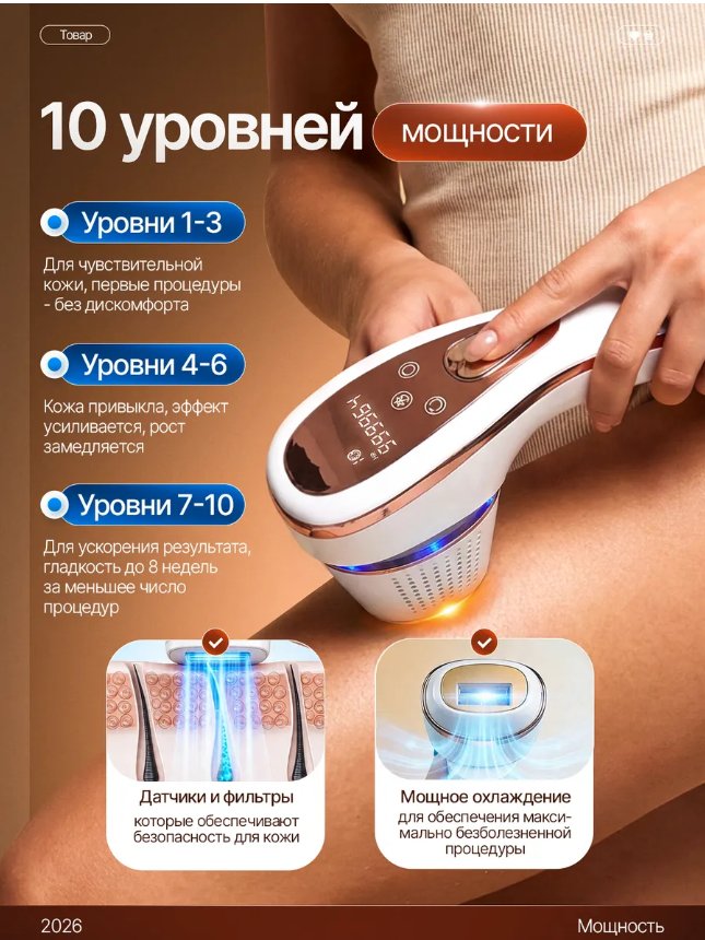 картинка Фотоэпилятор лазерный профессиональный от магазина Одежда+