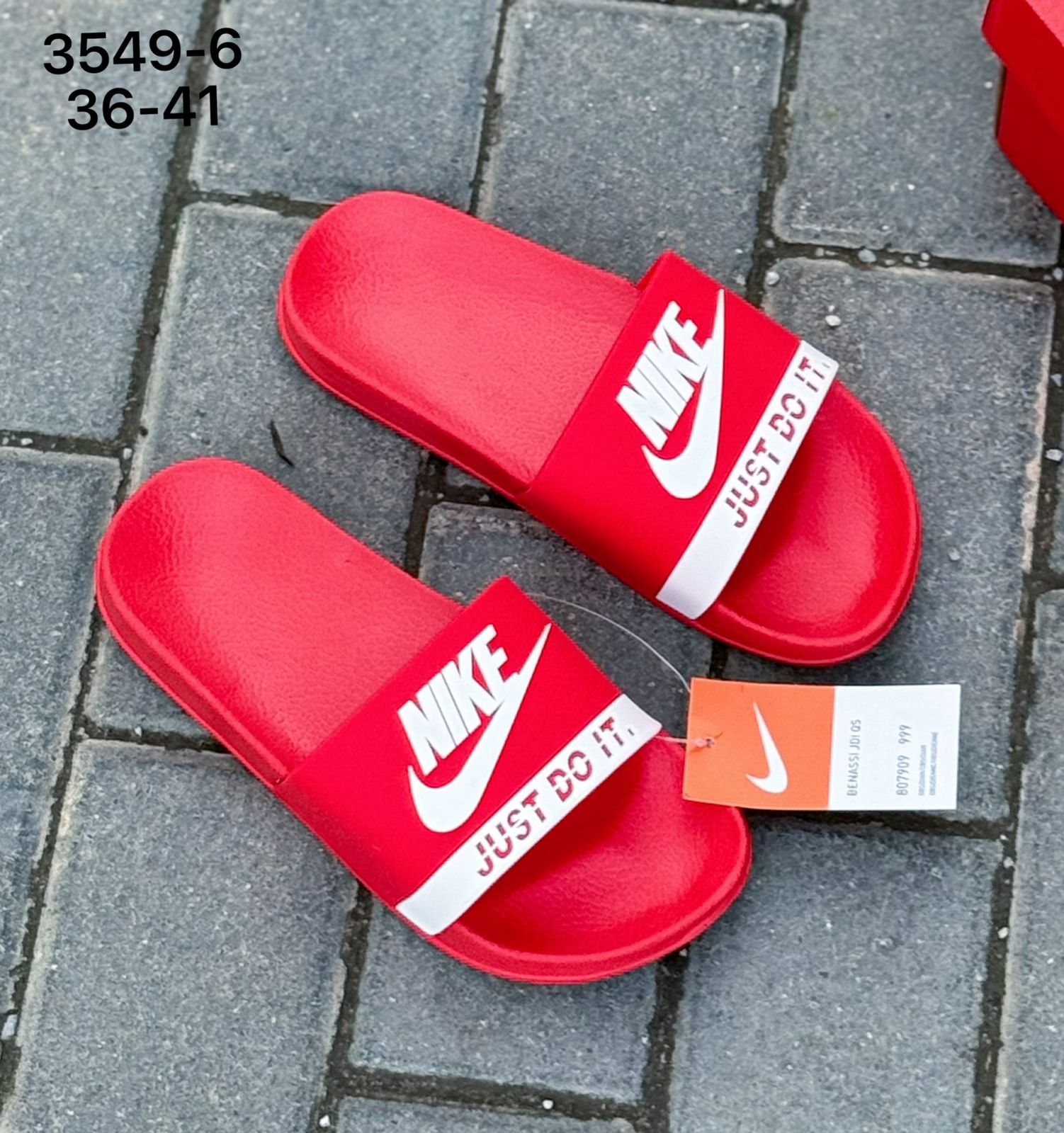 фото женские летние шлепки nike 113625 оптом