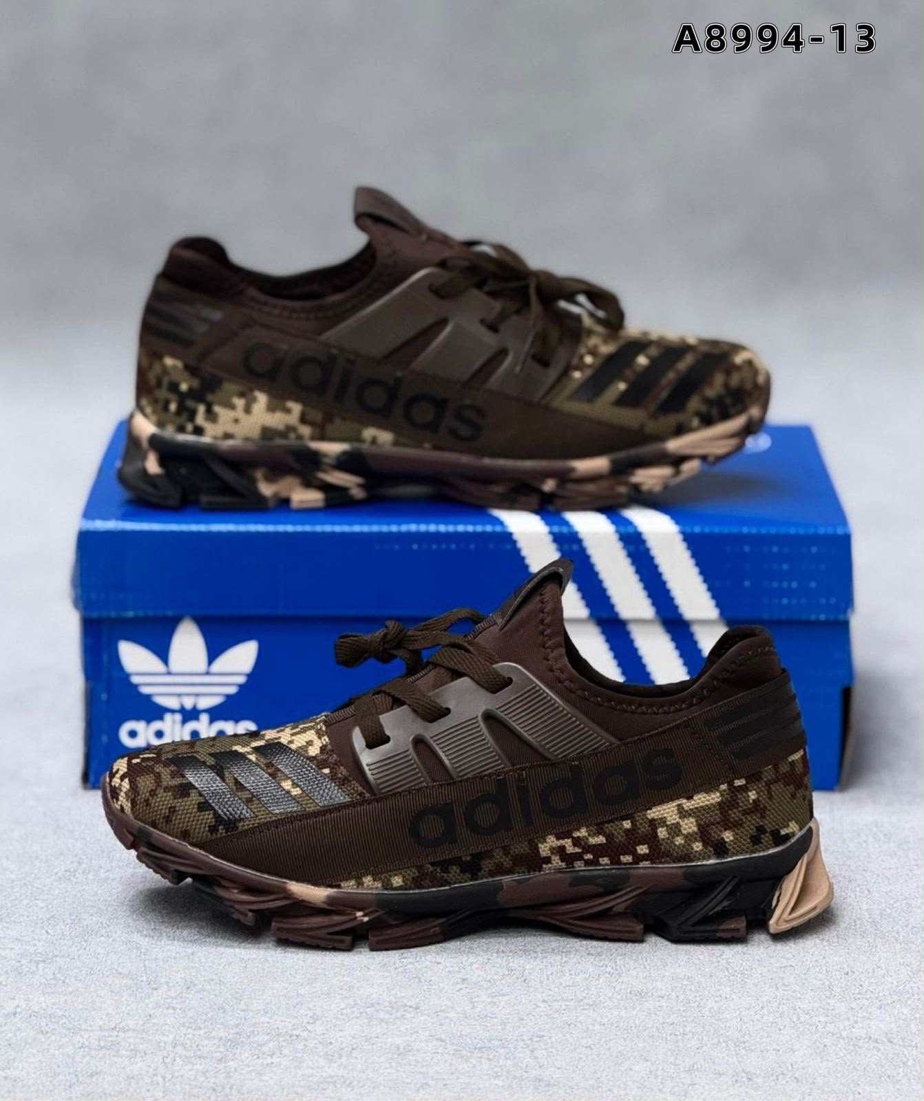 фото мужские осенние кроссовки adidas 864595 оптом