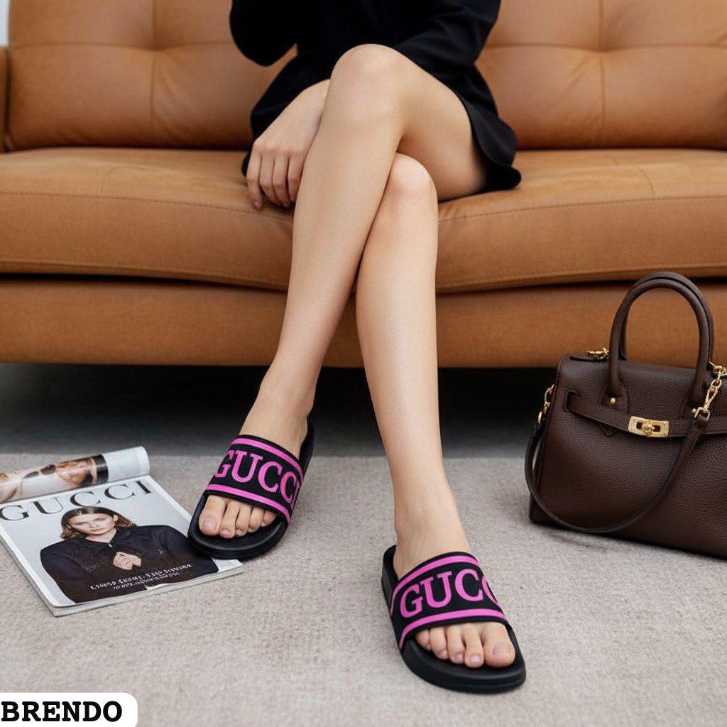 фото женские летние шлепки gucci 680689 оптом