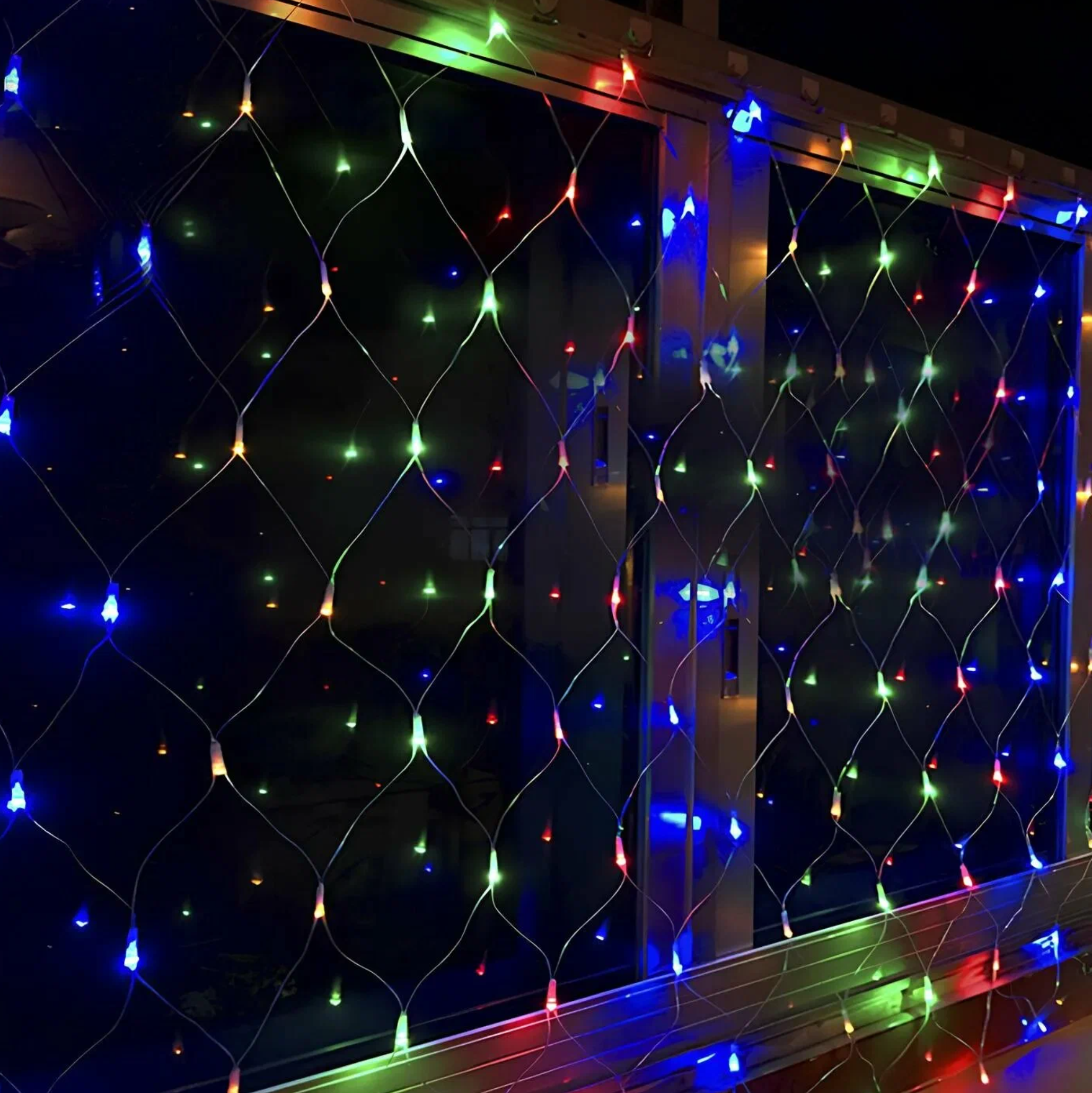 картинка Гирлянда "Сетка" 1,5*1,5м цветная от магазина Одежда+