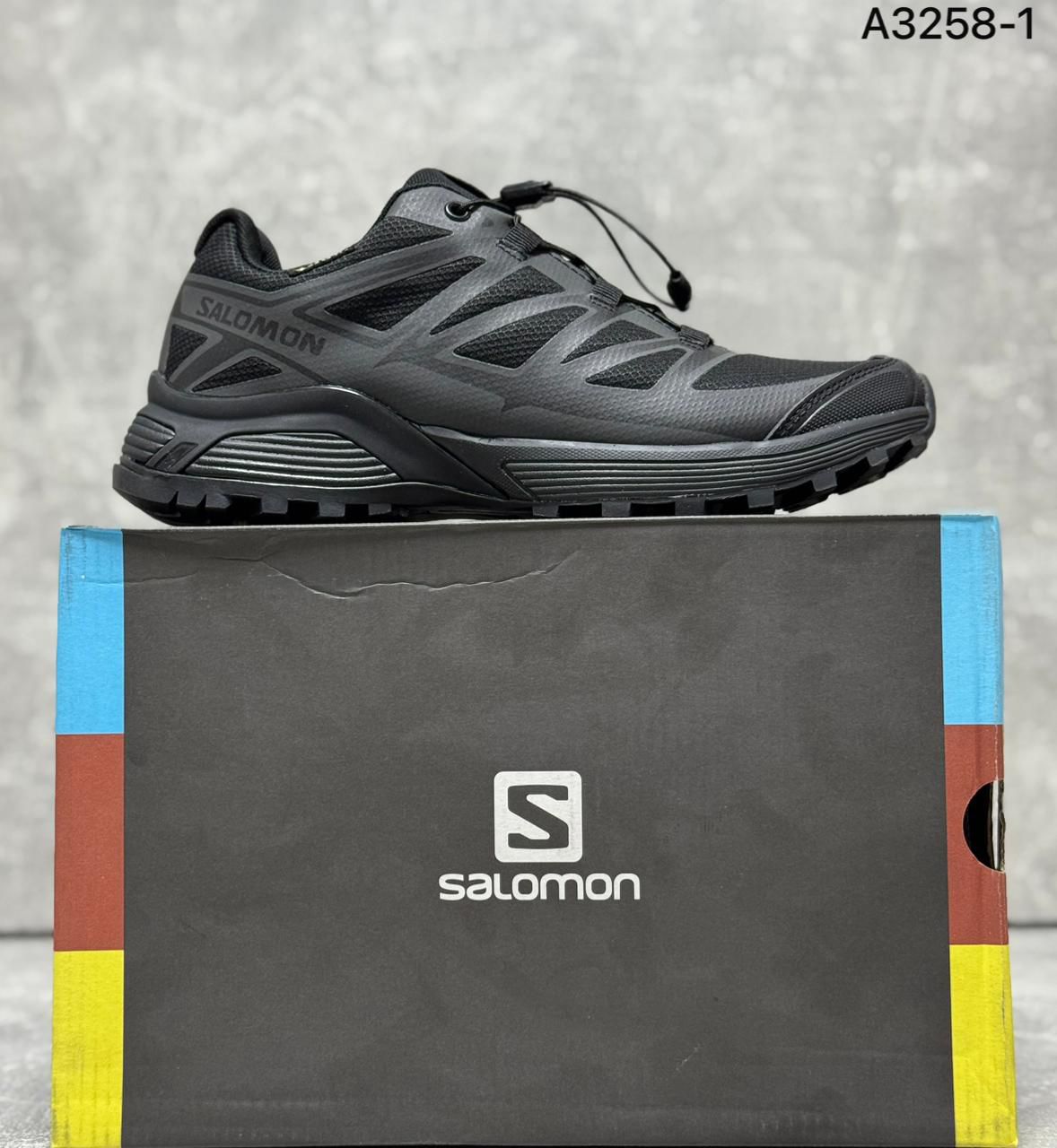 фото мужские зимние кроссовки salomon 434034 оптом