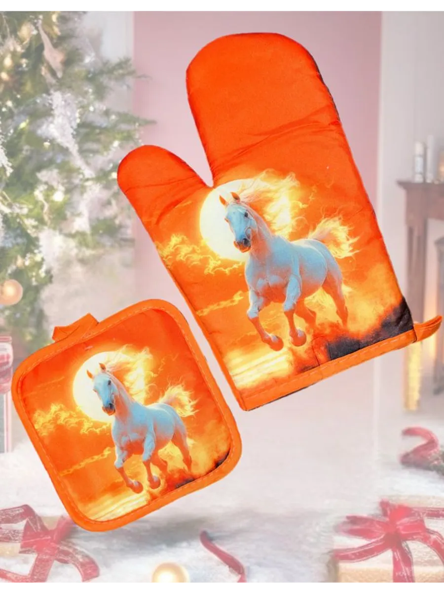 картинка Новогодний набор для кухни 40х60 см от магазина Одежда+