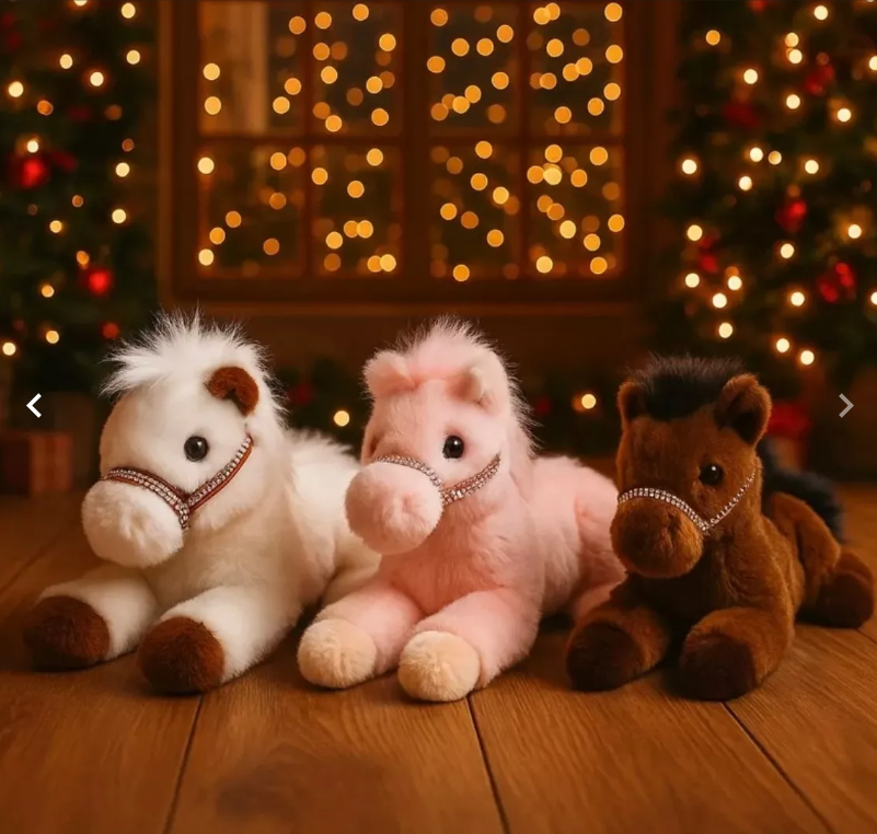 картинка Мягкая игрушка " Лошадь" символ года 33 см от магазина Одежда+