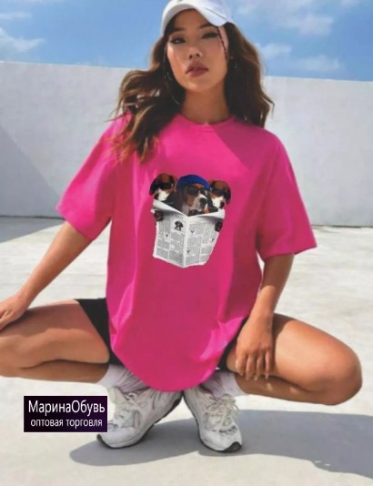 картинка Футболка оверсайз от магазина Одежда+
