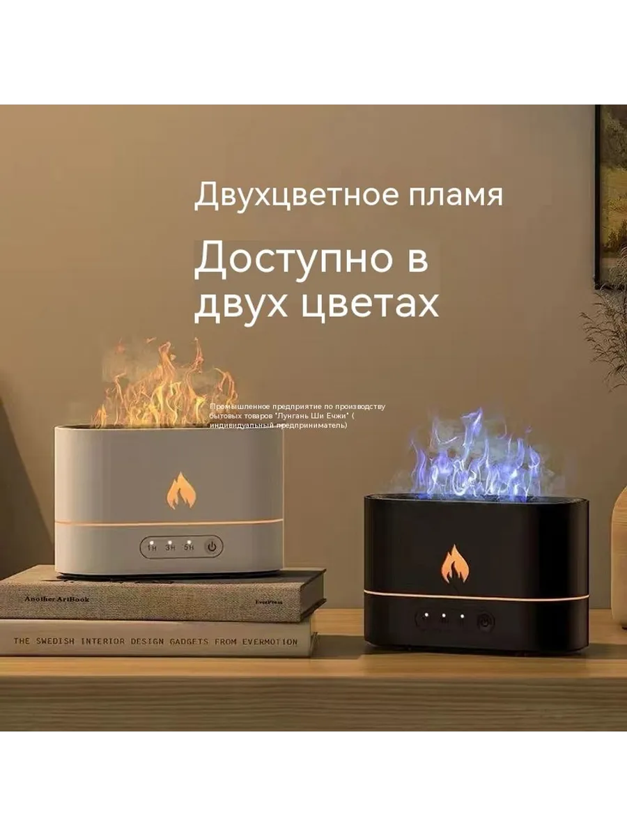 картинка Мультицветная аромалампа увлажнитель от магазина Одежда+