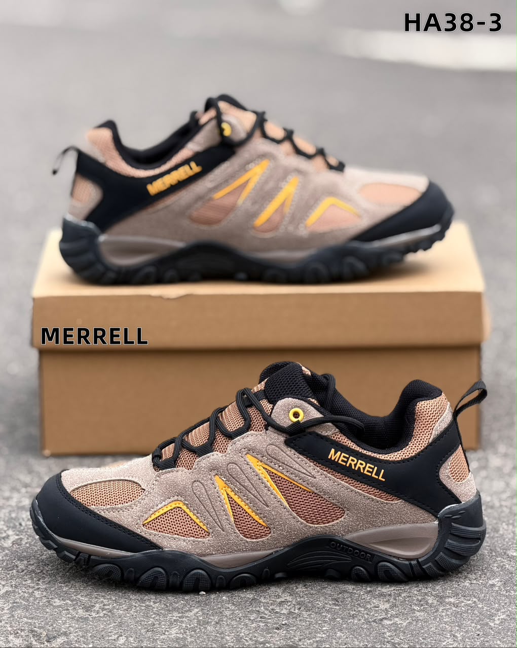 фото мужские осенние кроссовки merrell 312714 оптом