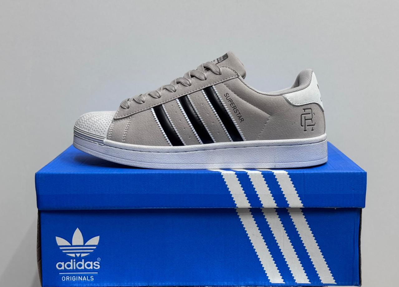 фото Мужские черные кроссовки Adidas Superstar 373537 оптом с доставкой