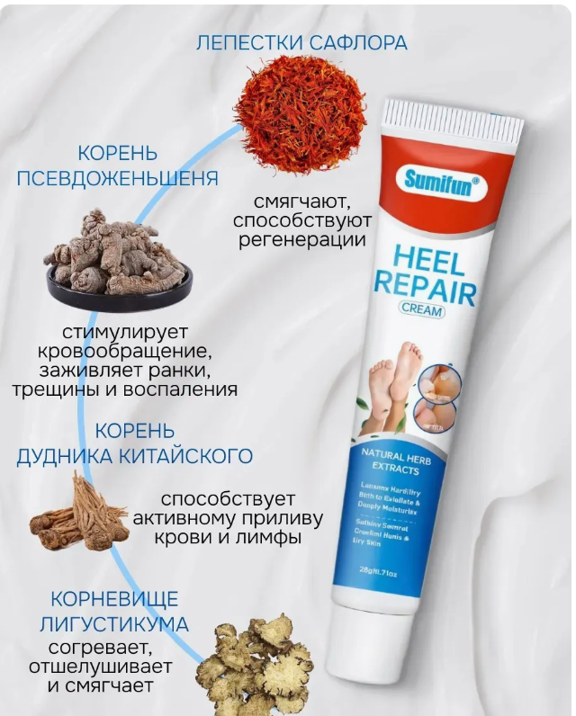 картинка Крем для ног 20мл от магазина Одежда+