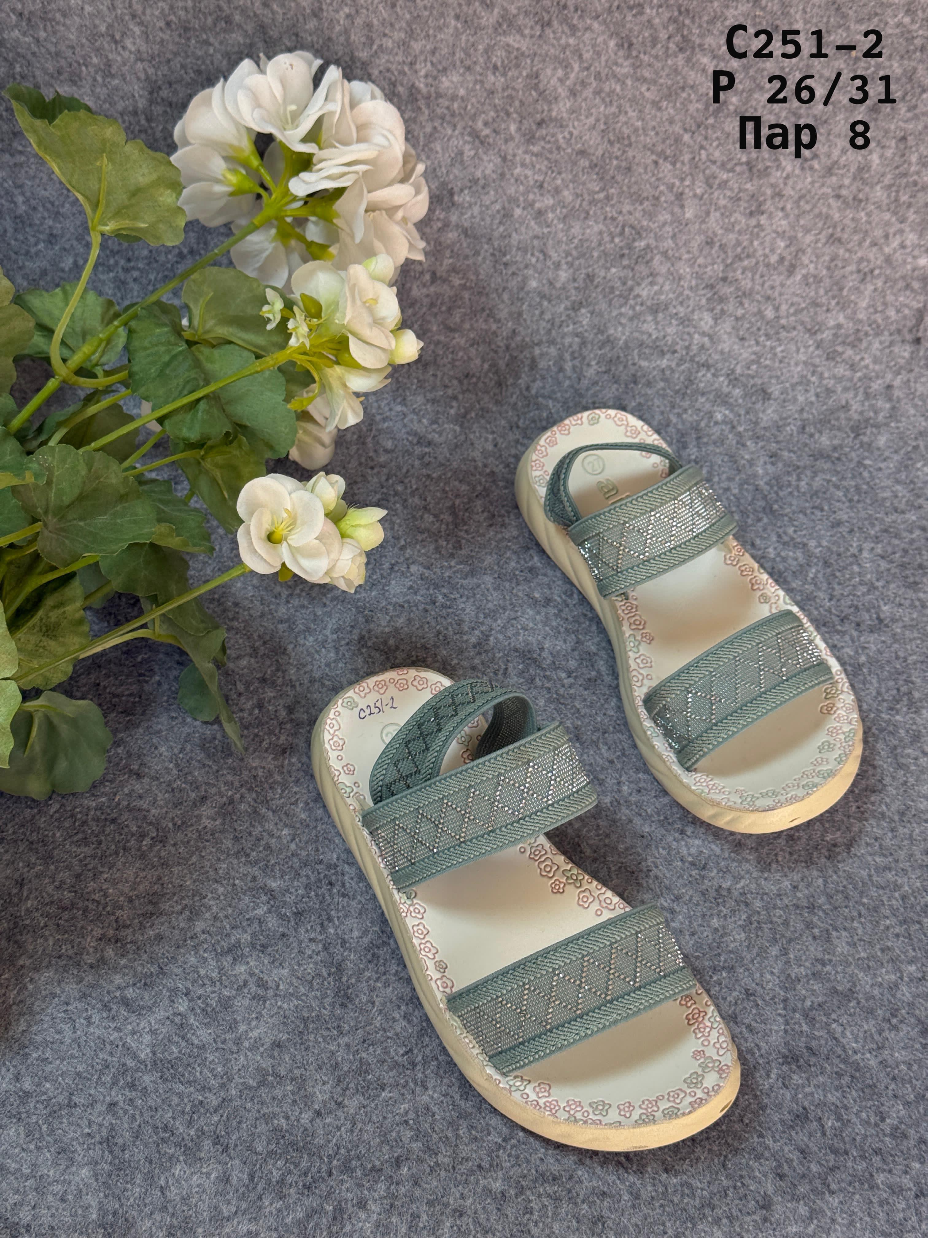 фото летние босоножки для девочек оптом