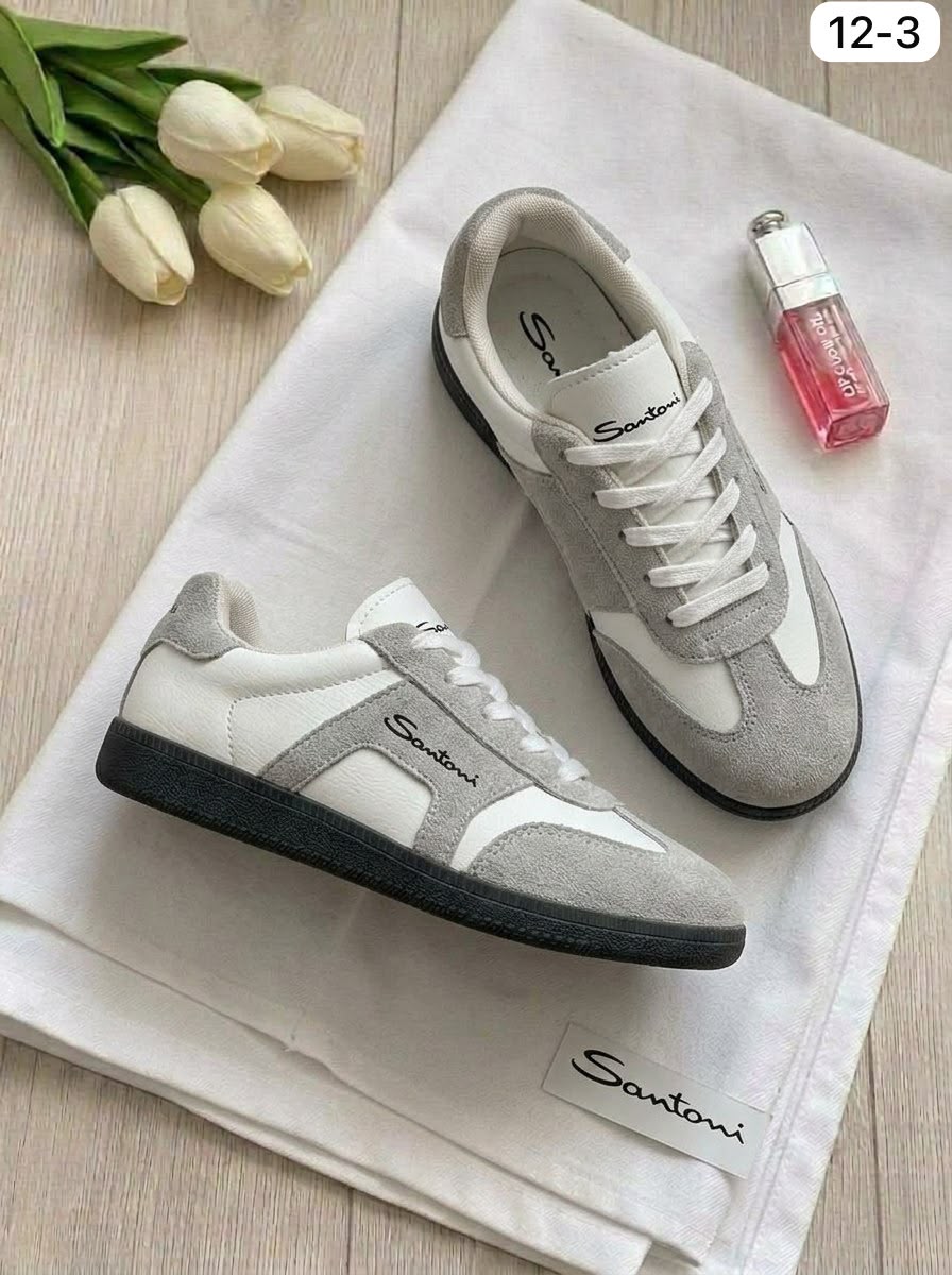 фото женские весенние кроссовки santoni 867290 оптом