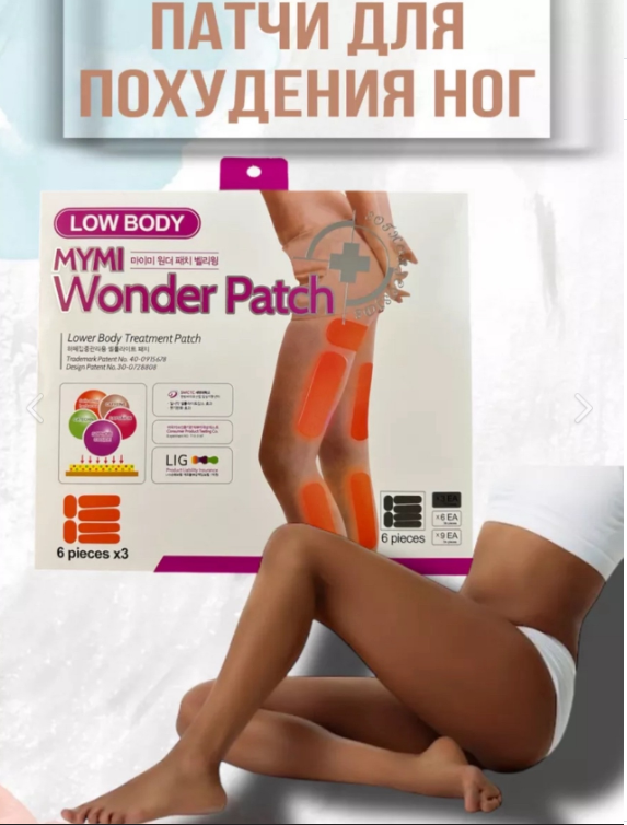 картинка Пластыри патчи для похудения от магазина Одежда+