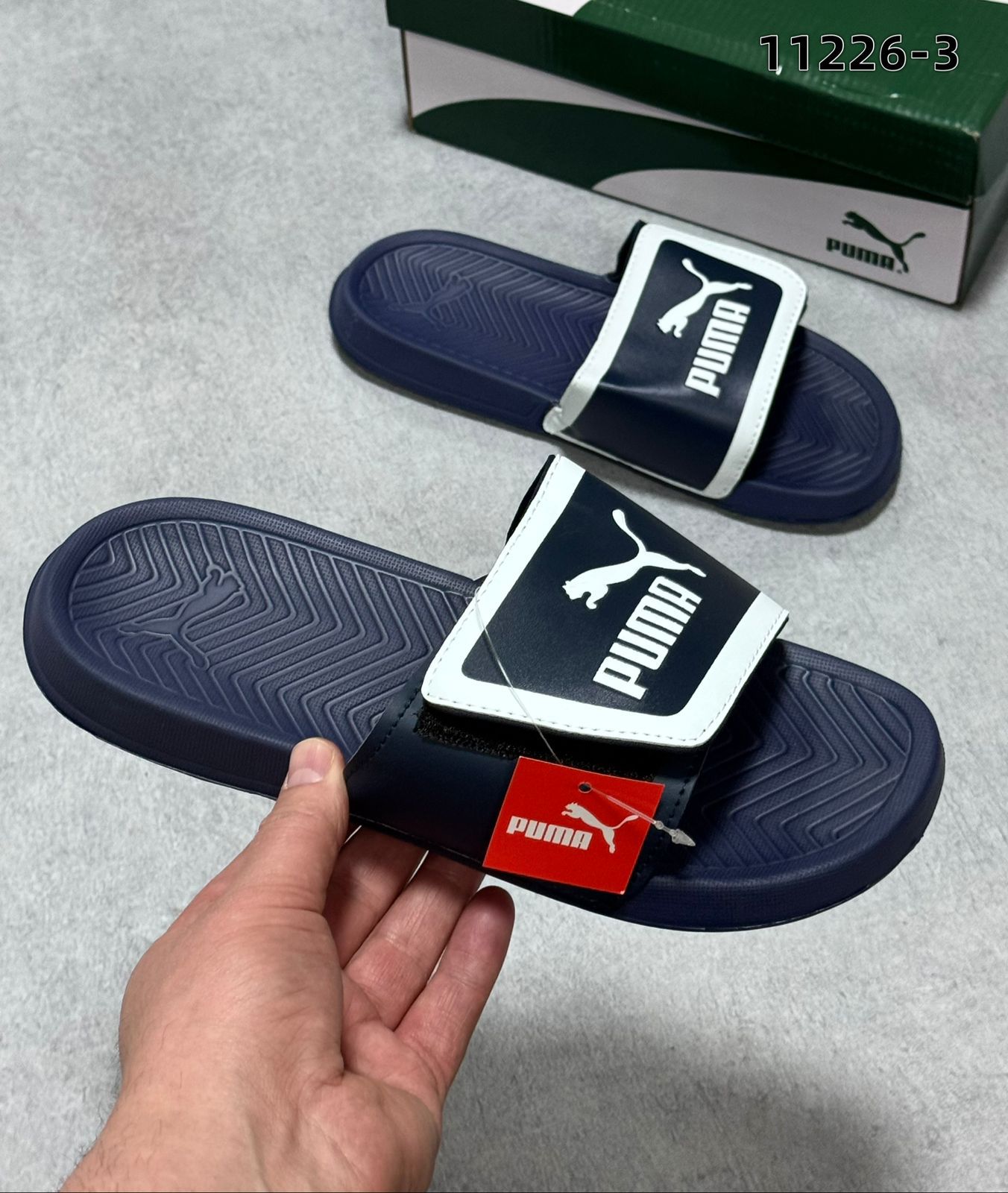 фото мужские летние шлепки puma 943914 оптом