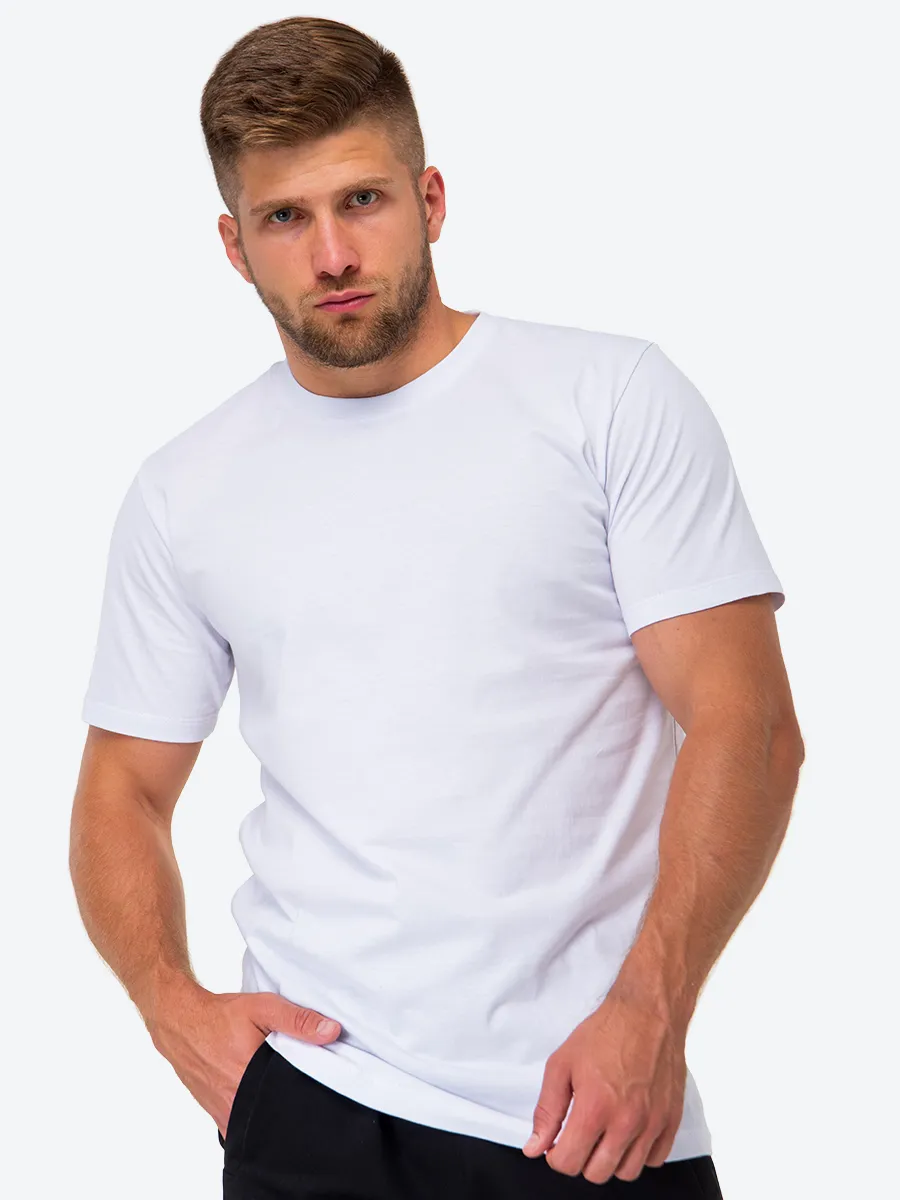 картинка Футболка базовая хлопковая от магазина Одежда+