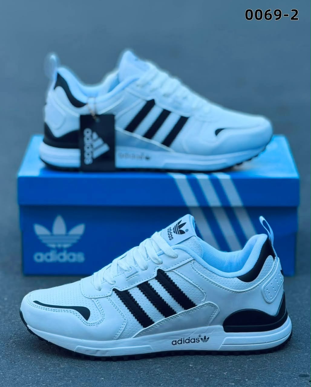 фото мужские осенние кроссовки adidas 996669 оптом
