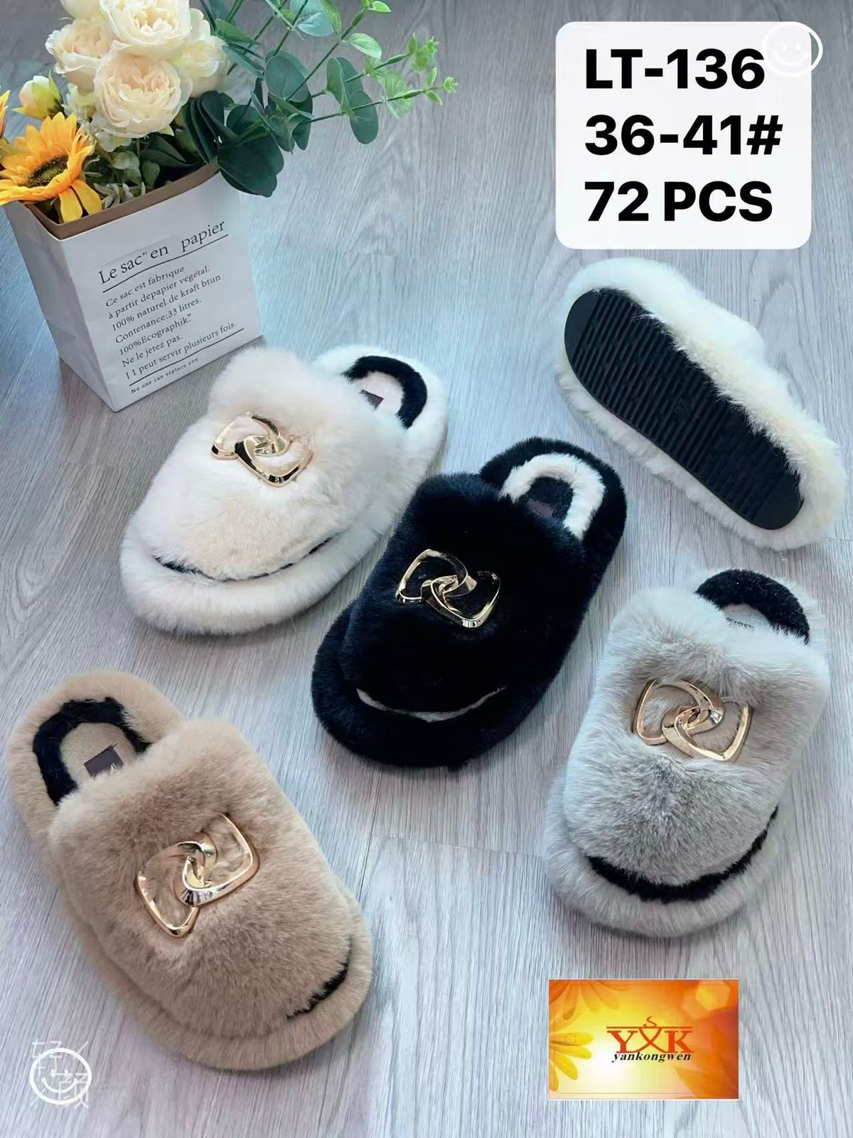 фото зимние женские домашние тапочки оптом