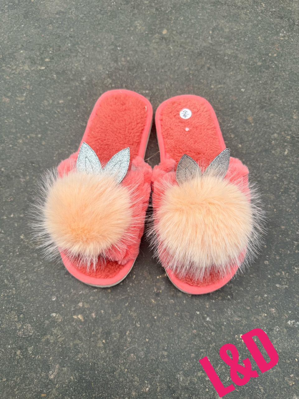 фото зимние женские домашние тапочки оптом