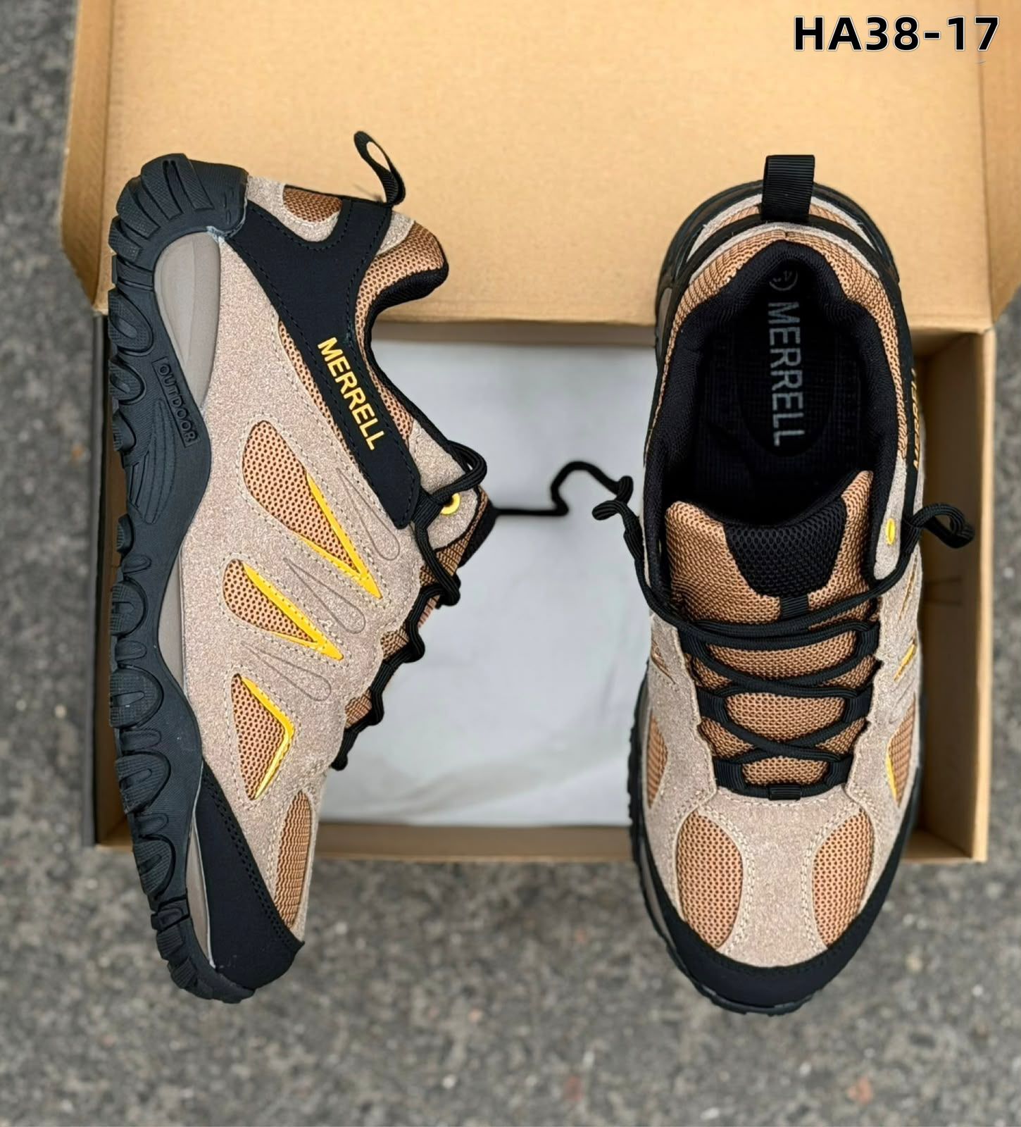 фото мужские осенние кроссовки merrell 380577 оптом