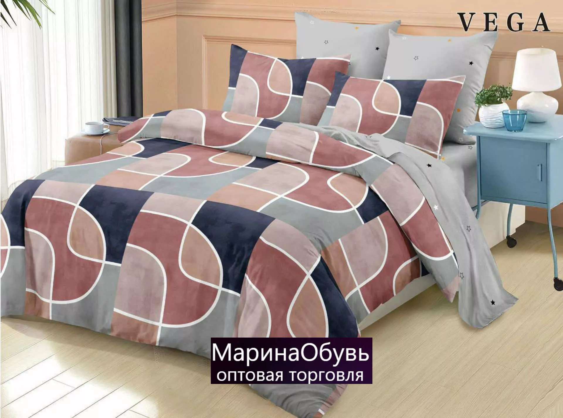 фото комплект постельного белья 2-х спальное без выбора оптом
