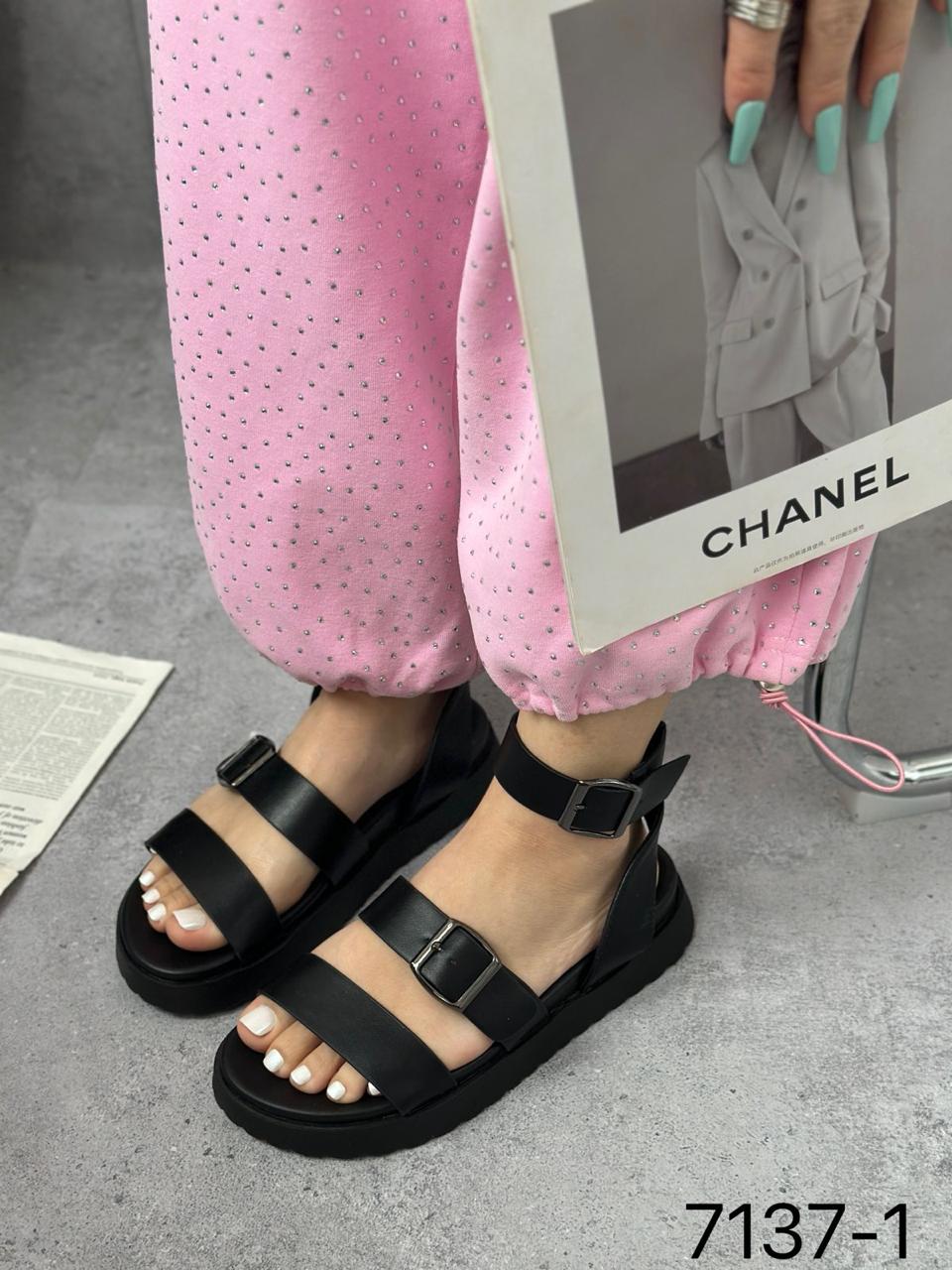 фото женские летние сандалии 215600 оптом