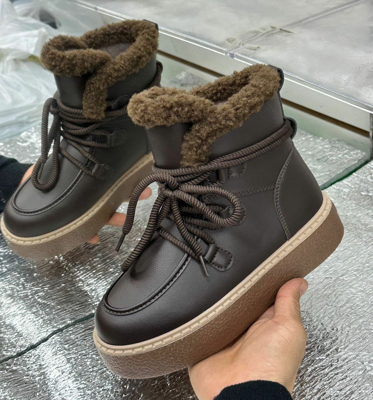 фото зимние женские ботинки оптом от производителя