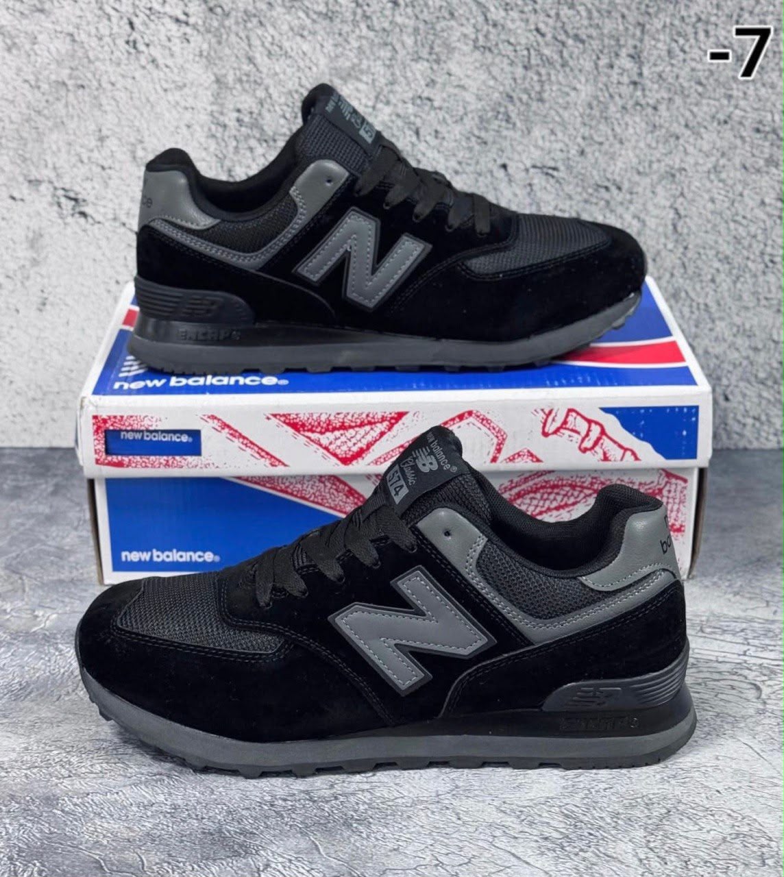 фото мужские осенние кроссовки new balance 574 334007 оптом