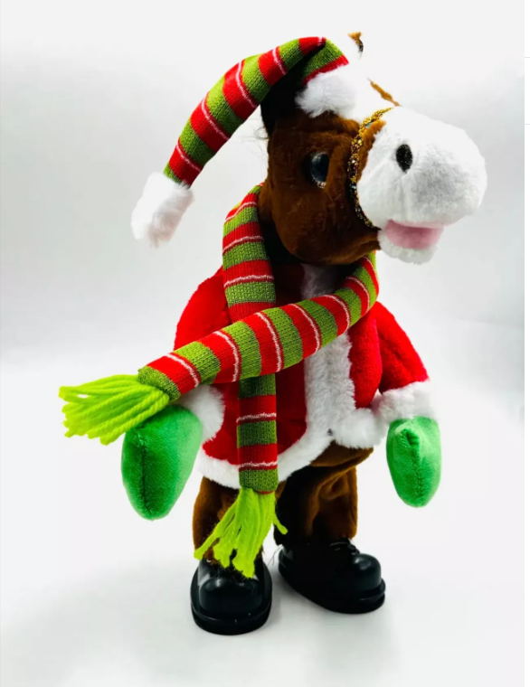 картинка Мягкая игрушка  музыкальная "Лошадь" 30 см от магазина Одежда+