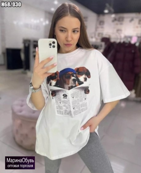 картинка Футболка оверсайз от магазина Одежда+