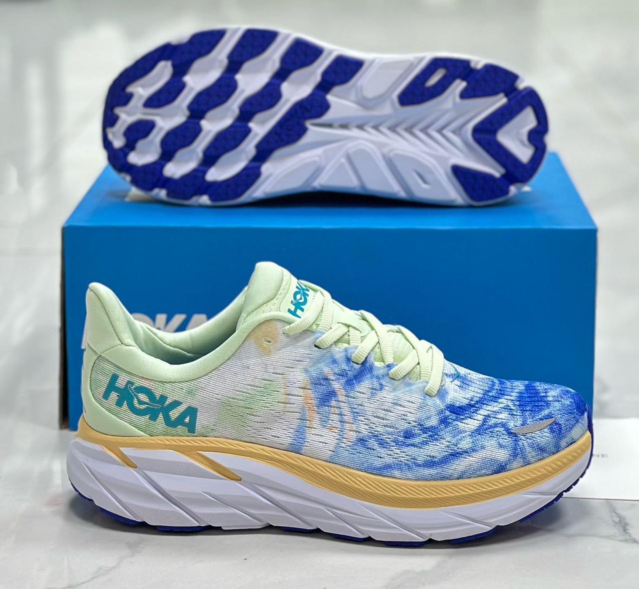фото женские кроссовки hoka 659076 оптом