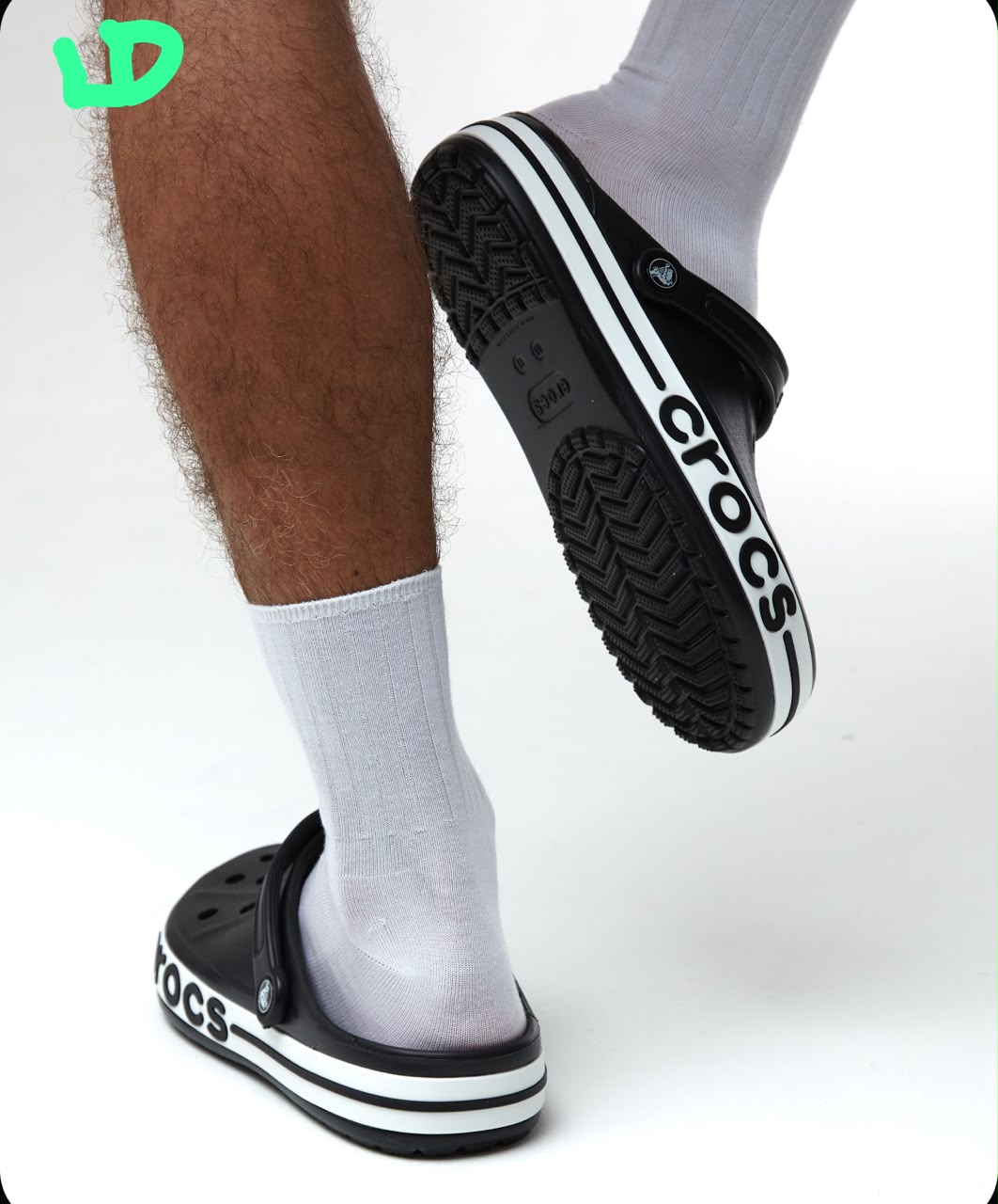 фото Мужские летние черные Crocs 487956 оптом в Москве