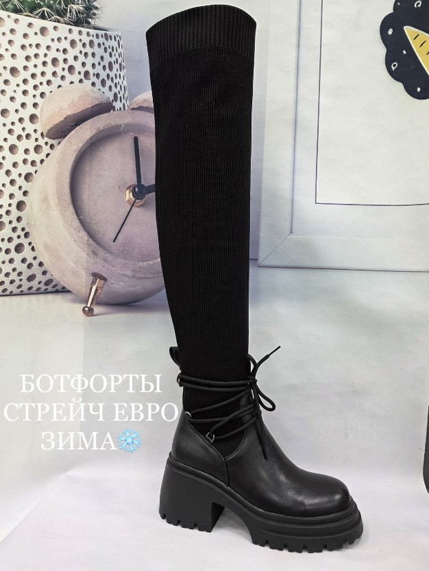 фото зимние женские ботфорты оптом