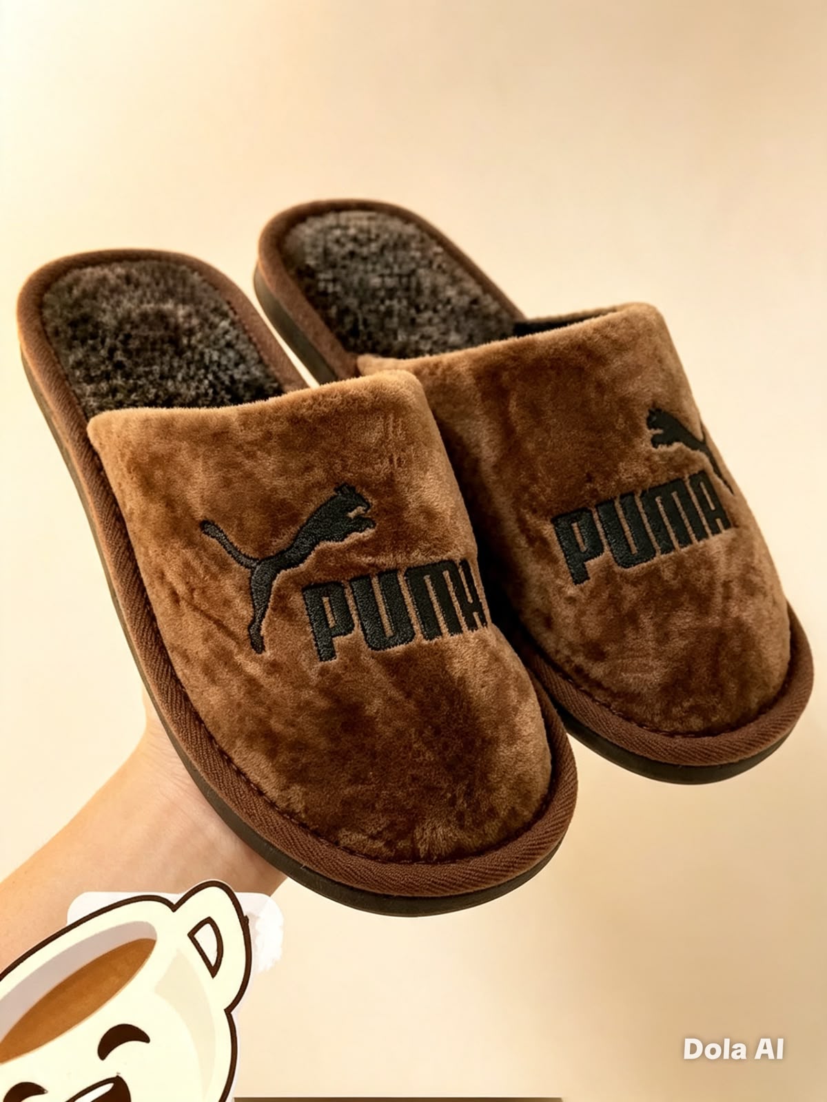 фото мужские домашние тапочки puma 773786 оптом