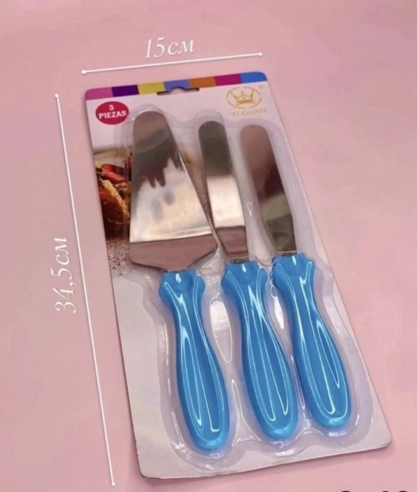 картинка Набор кондитерских шпателей 3 шт от магазина Одежда+
