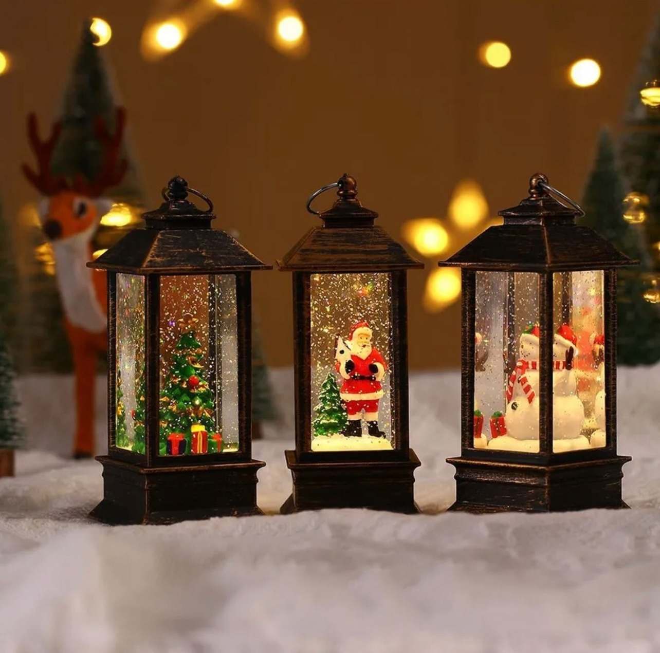 картинка Новогодний фонарь размер 15 см без выбора от магазина Одежда+