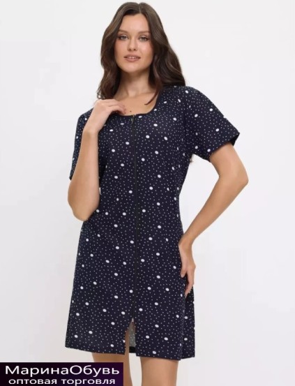 картинка Халат на молнии от магазина Одежда+