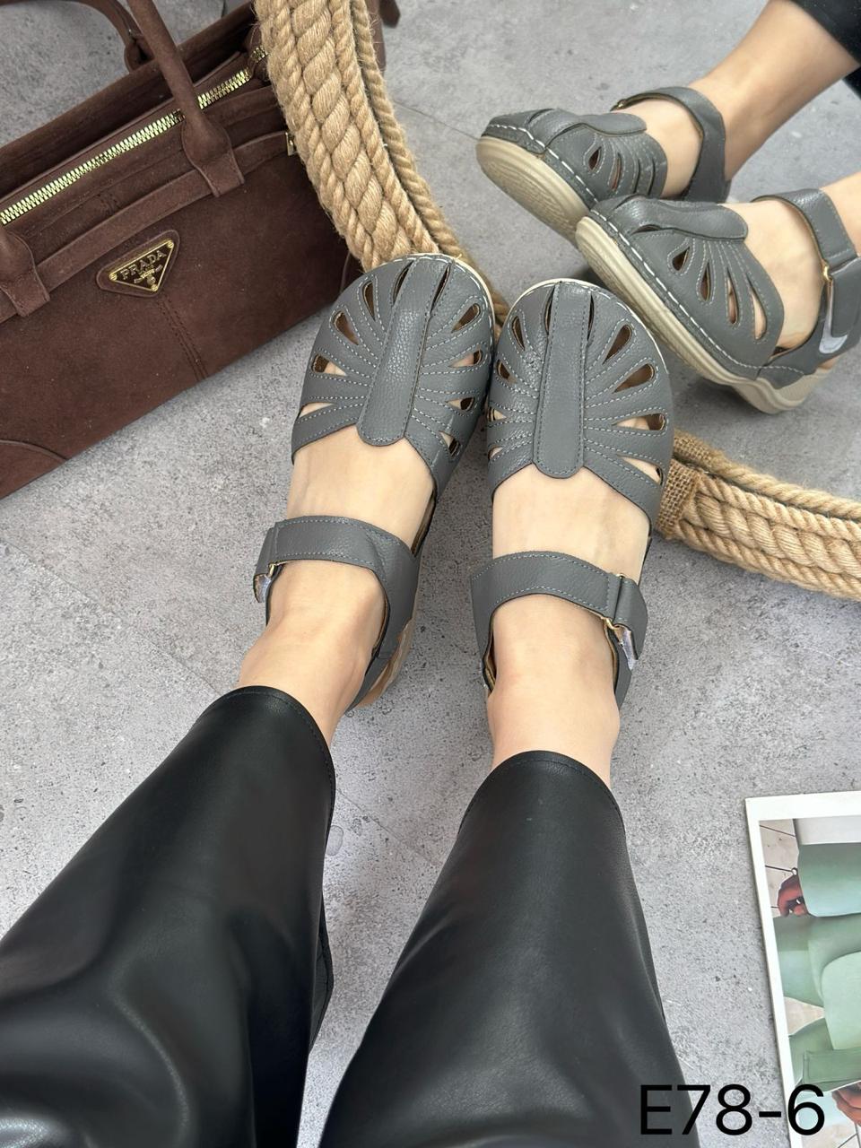 фото женские летние сандалии 721458 оптом