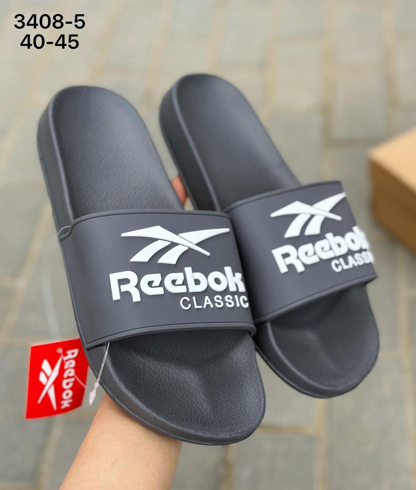 фото Мужские летние шлепки Reebok 823084 оптом в Москве