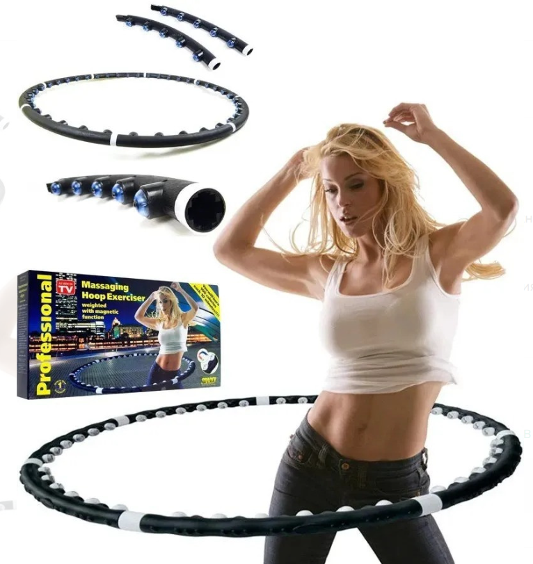 картинка Обруч Hoop Exerciser массажный для похудения от магазина Одежда+